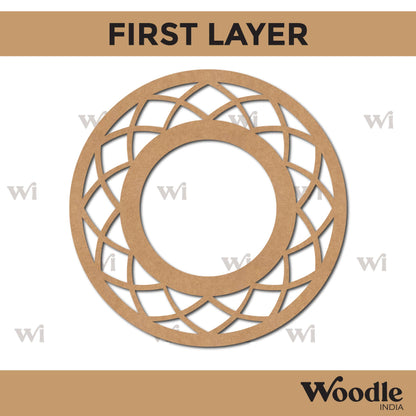Diya Tealight Holder MDF Design 63