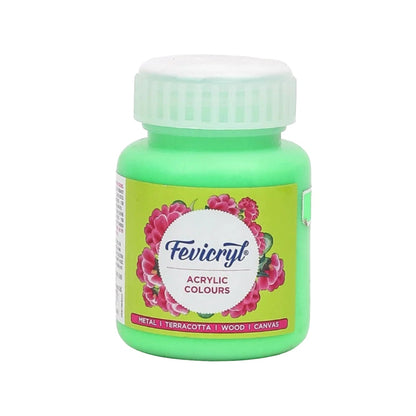 Fevicryl Acrylic Colours Neon Green 012