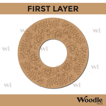 Diya Tealight Holder MDF Design 82