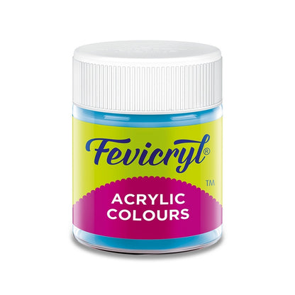 Fevicryl Acrylic Colours Sky Blue 63