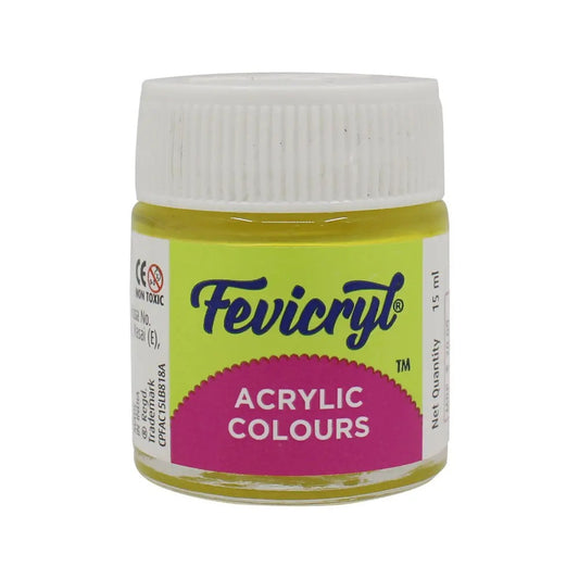Fevicryl Acrylic Colours Lemon Yellow 11