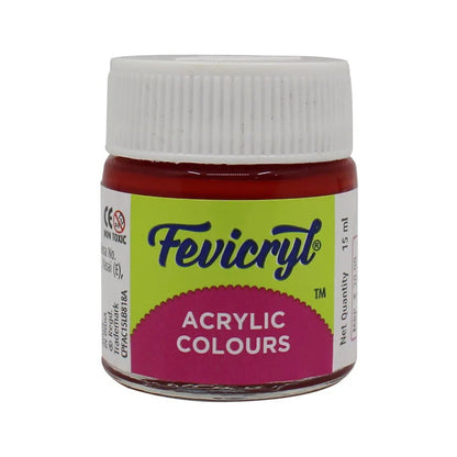 Fevicryl Acrylic Colours Crimson 04