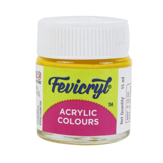 Fevicryl Acrylic Colours Chrome Yellow 03