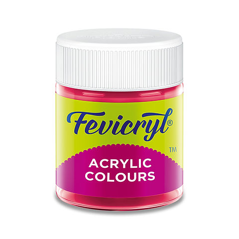 Fevicryl Acrylic Colours Pink 18