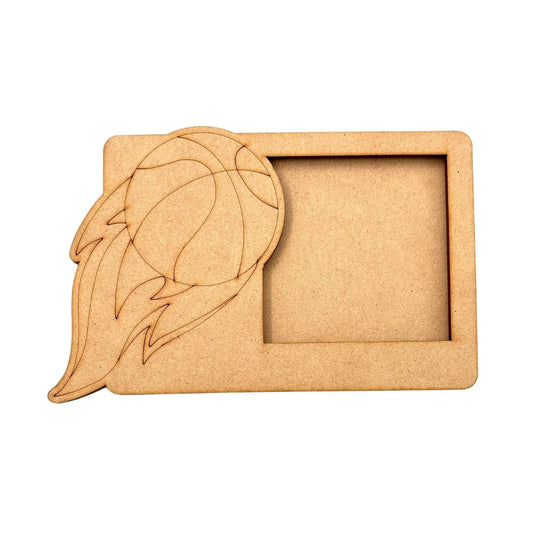 Basketball Three Layered Photo Frame MDF Design 1