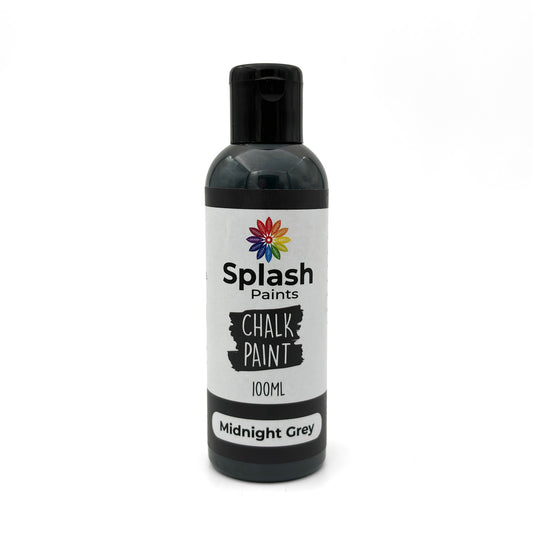 Splash Paints Chalk Paint Midnight Grey 24