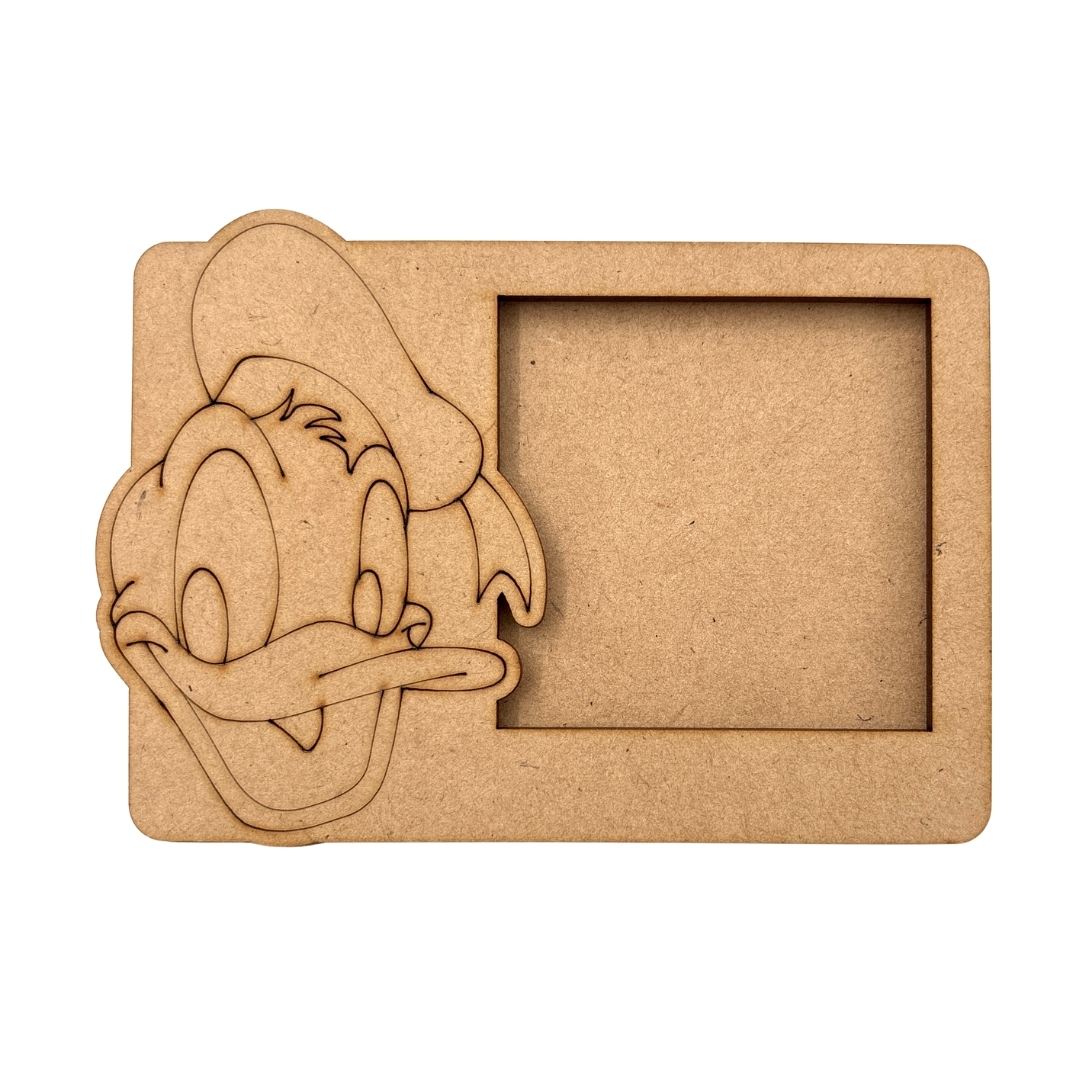 Donald Duck Three Layered Photo Frame MDF Design 1