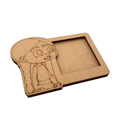 Chhota Bheem Three Layered Photo Frame MDF Design 1