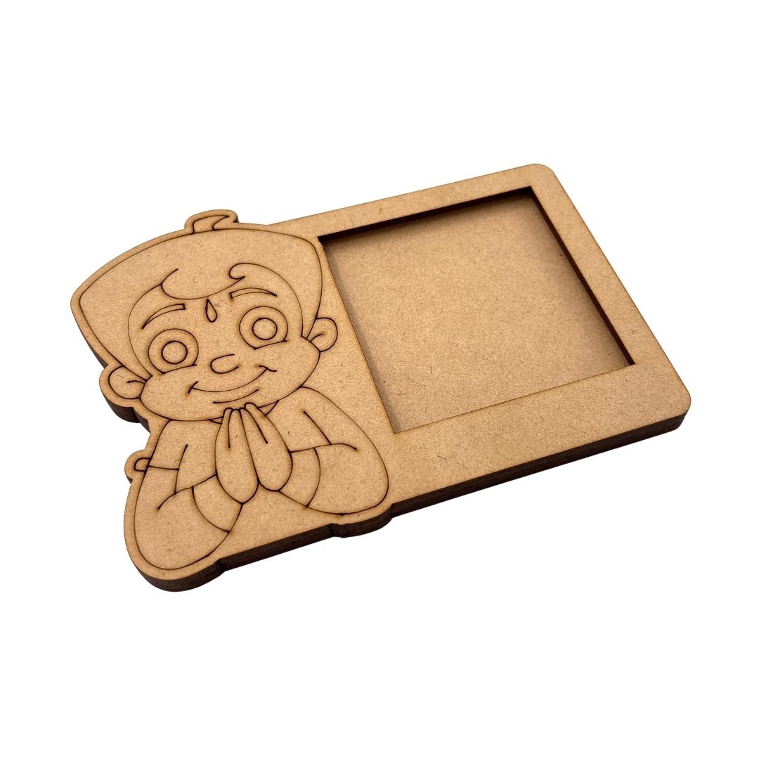 Chhota Bheem Three Layered Photo Frame MDF Design 2