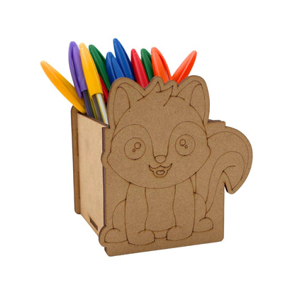 Squirrel Pen Stand MDF Design 1