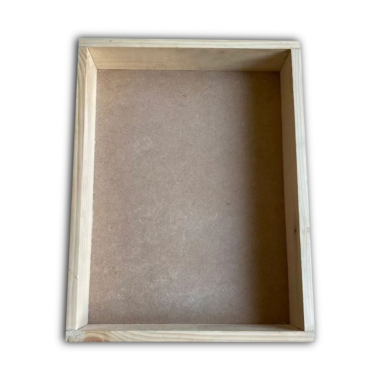 Pinewood Rectangle Wooden Tray Without Handles