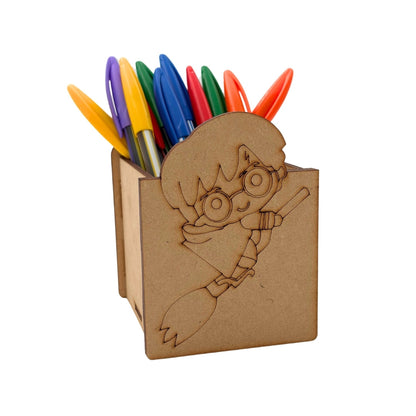 Harry Potter Pen Stand MDF Design 1