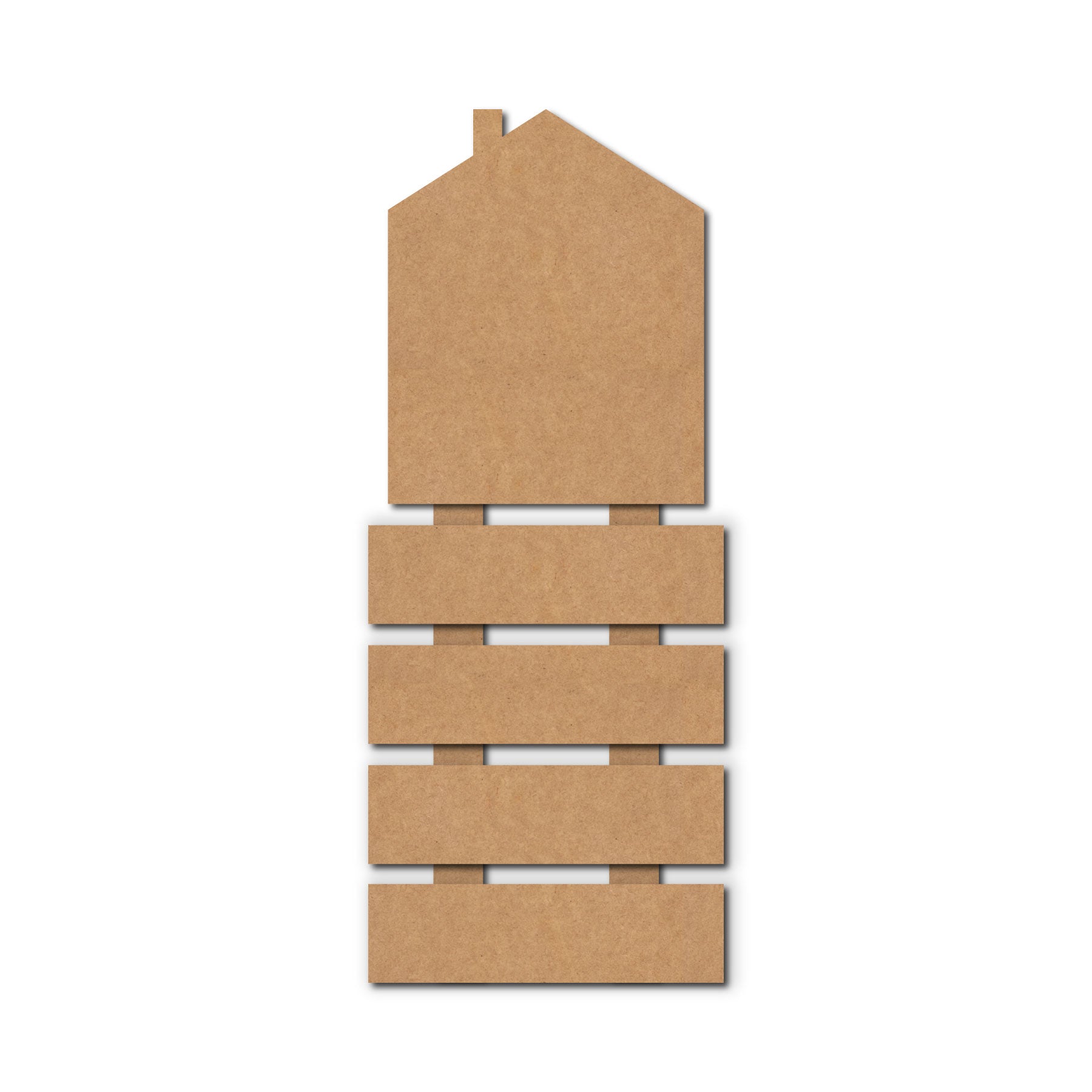 Hut Nameplate MDF Design 