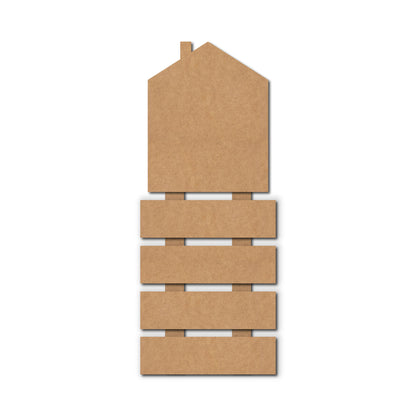 Hut Nameplate MDF Design 
