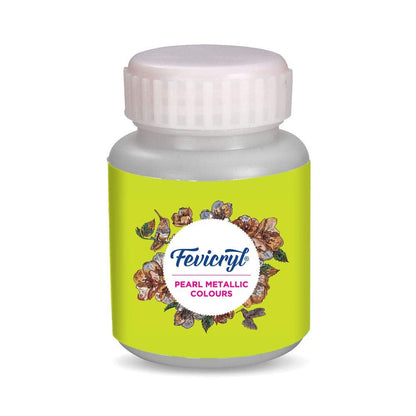 Fevicryl Pearl Metallic Silver 351