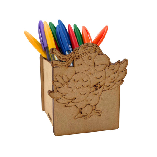 Bird Pen Stand MDF Design 1