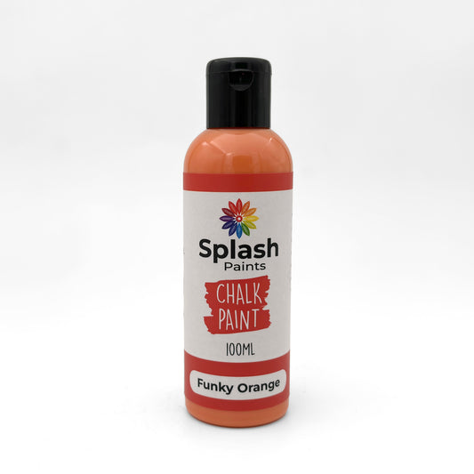 Splash Paints Chalk Paint Funky Orange 29