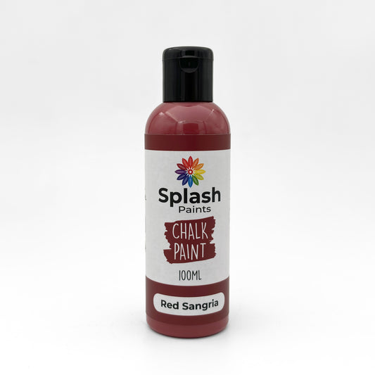 Splash Paints Chalk Paint Red Sangria 08