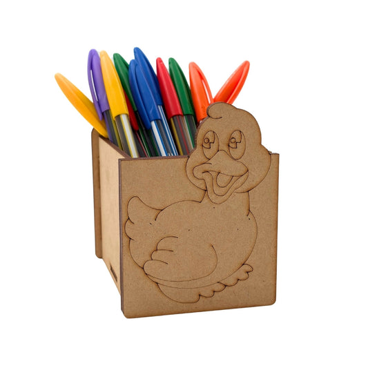 Duck Pen Stand MDF Design 1