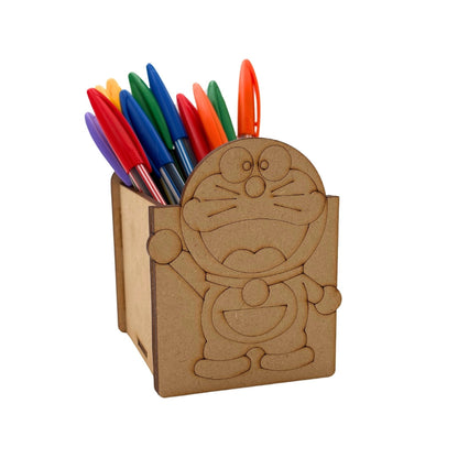 Doraemon Pen Stand MDF Design 2