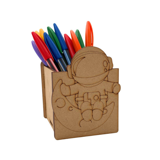 Astronaut Pen Stand MDF Design 1