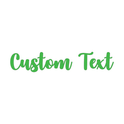 Acrylic Custom Text Name Cutout