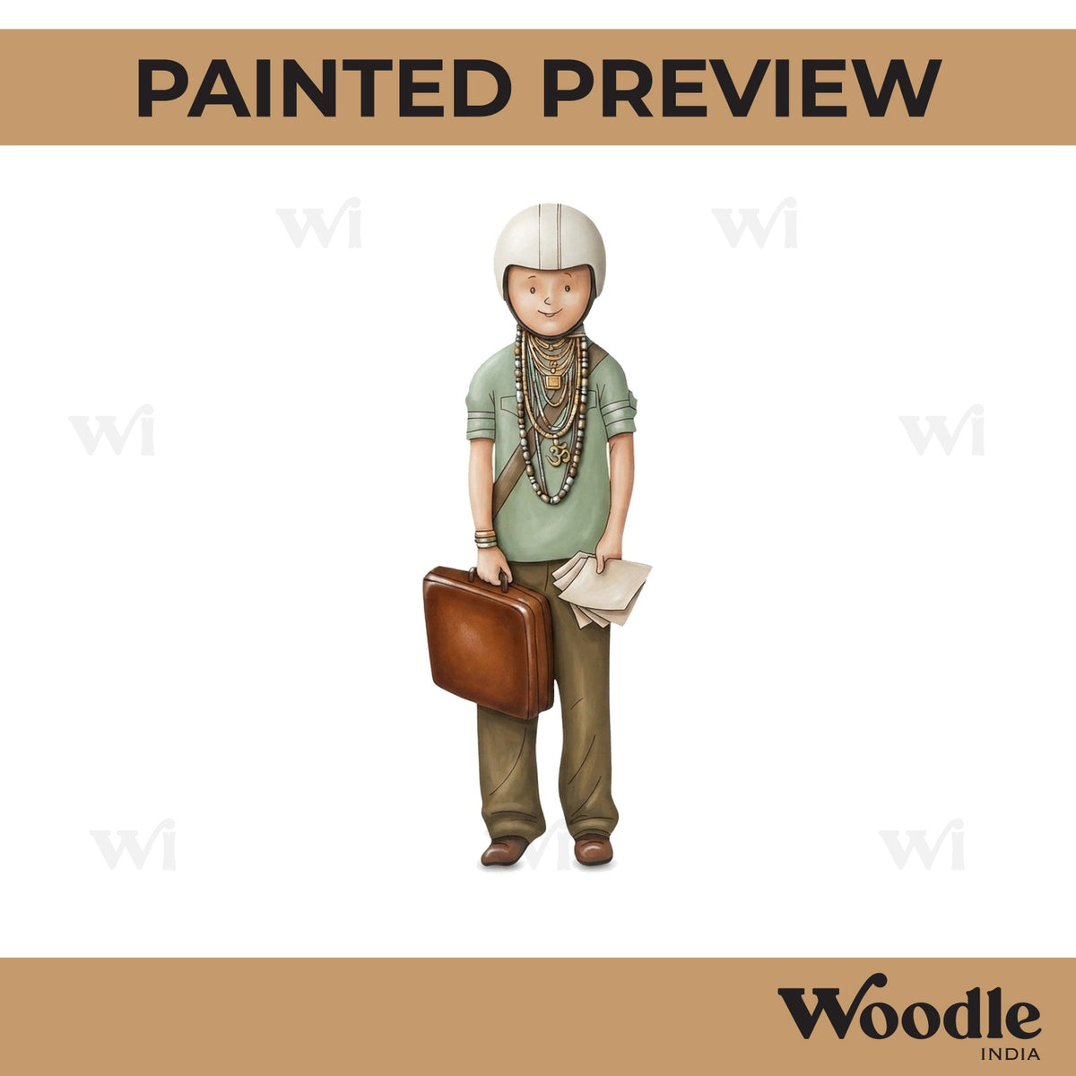 Aamir Khan PK Pre Marked MDF Design 1