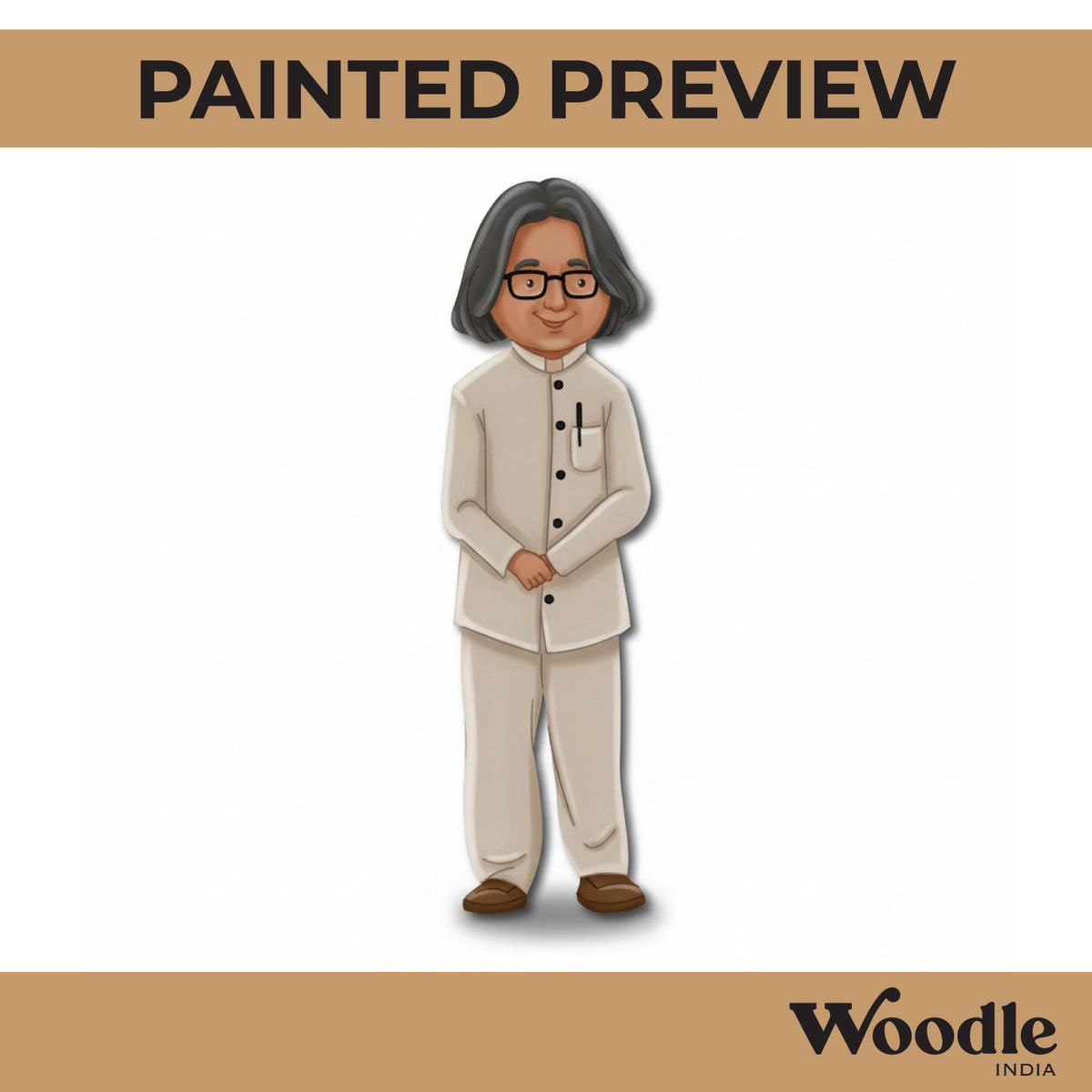 Abdul Kalam Pre Marked MDF Design 1
