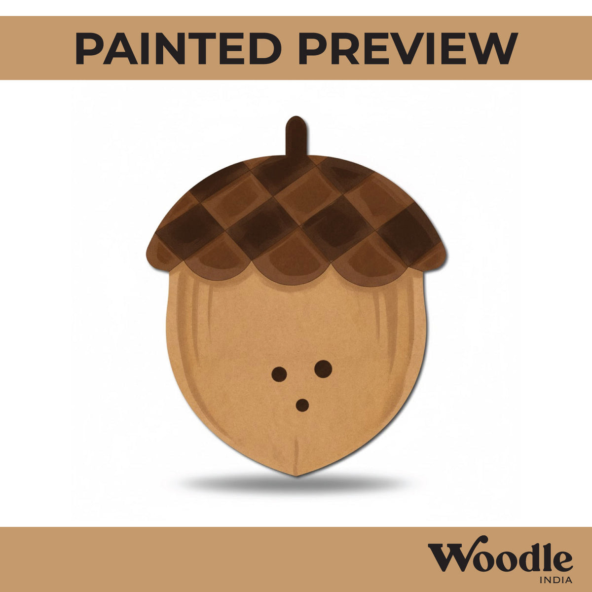 Acorn Pre Marked MDF Design 2