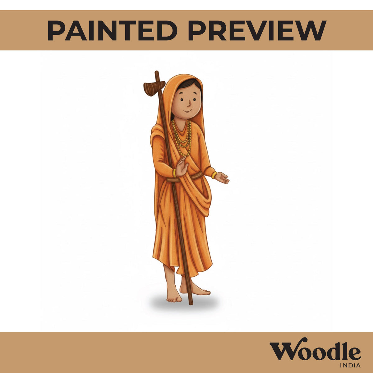 Adi Shankaracharya Pre Marked MDF Design 1