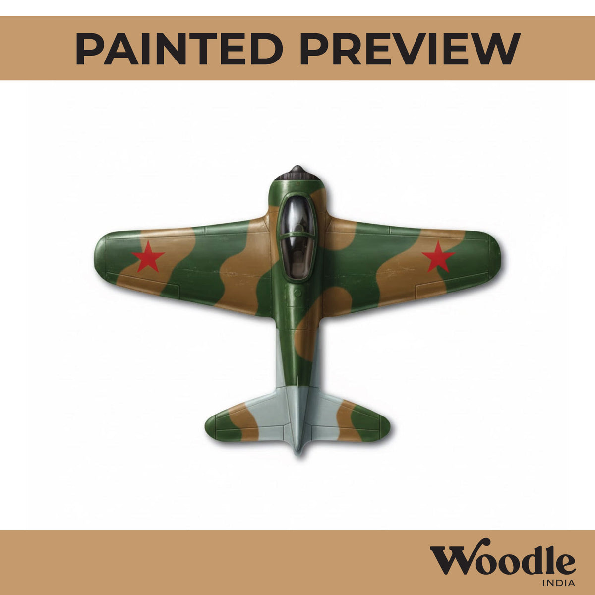 Aeroplane Cutout MDF Design 2
