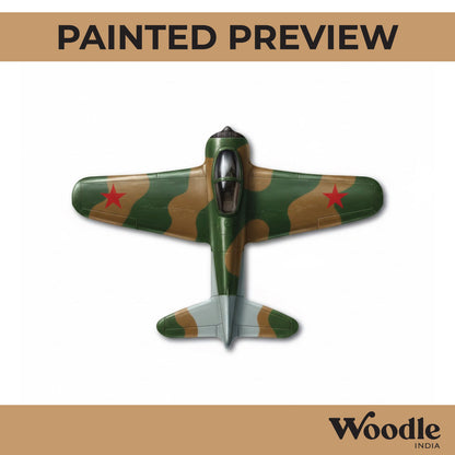 Aeroplane Cutout MDF Design 2