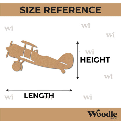 Aeroplane Cutout MDF Design 4