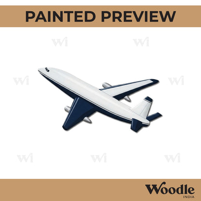 Aeroplane Cutout MDF Design 5