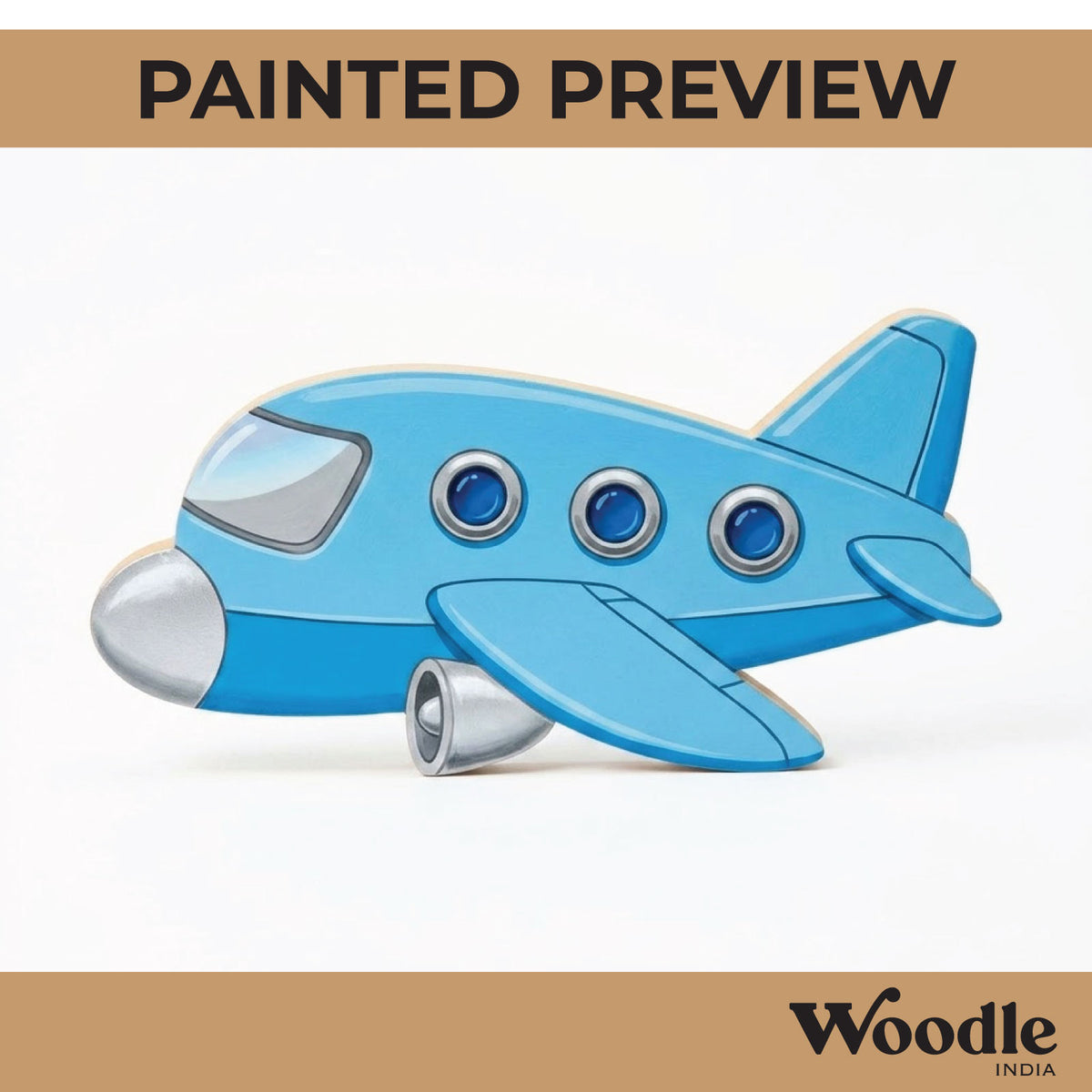 Aeroplane Pre Marked MDF Design 10