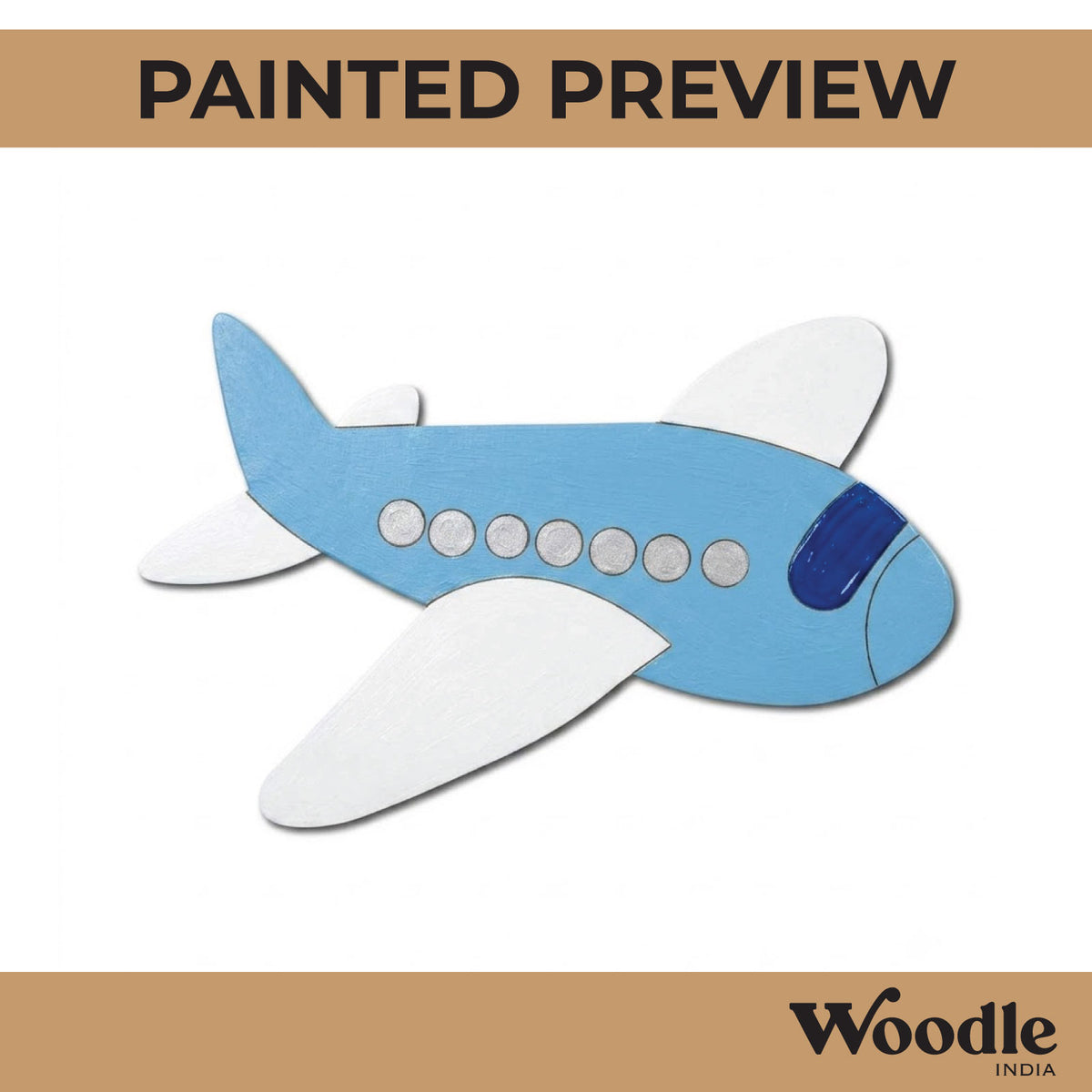Aeroplane Pre Marked MDF Design 11