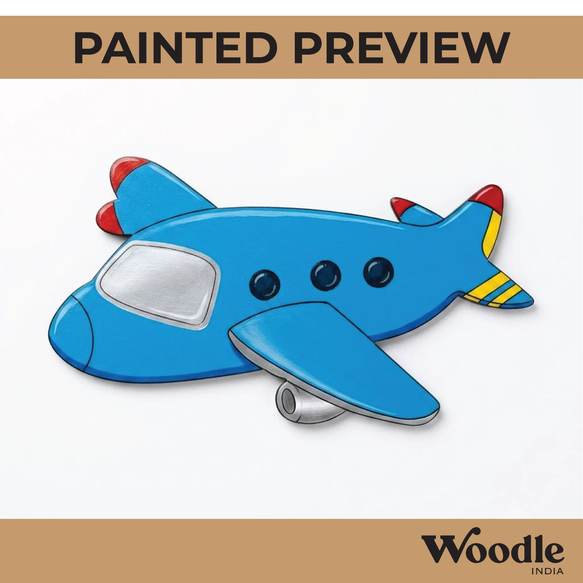 Aeroplane Pre Marked MDF Design 12