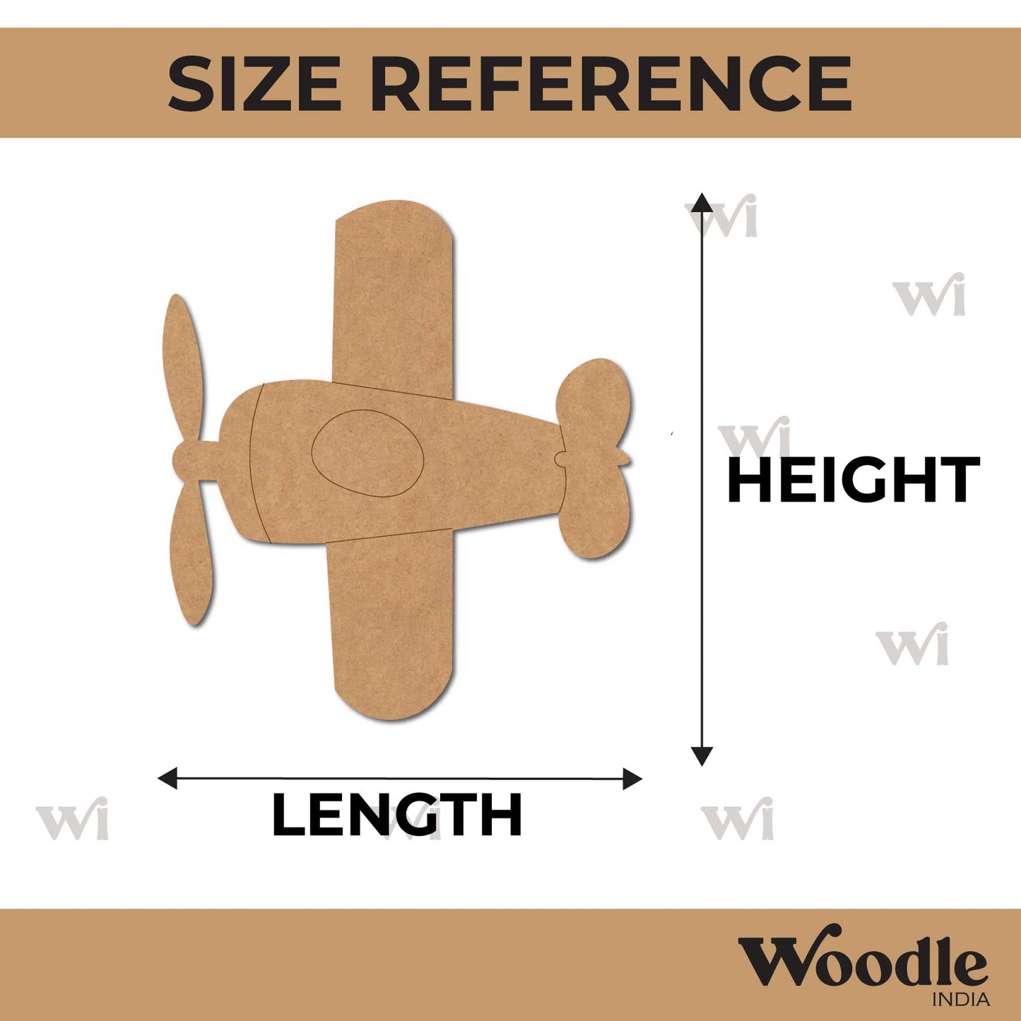Aeroplane Pre Marked MDF Design 13