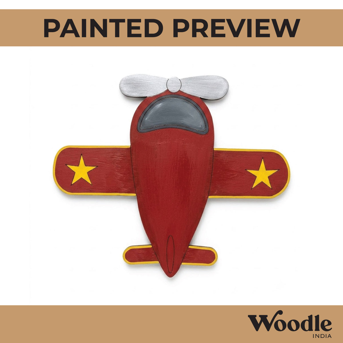 Aeroplane Pre Marked MDF Design 16