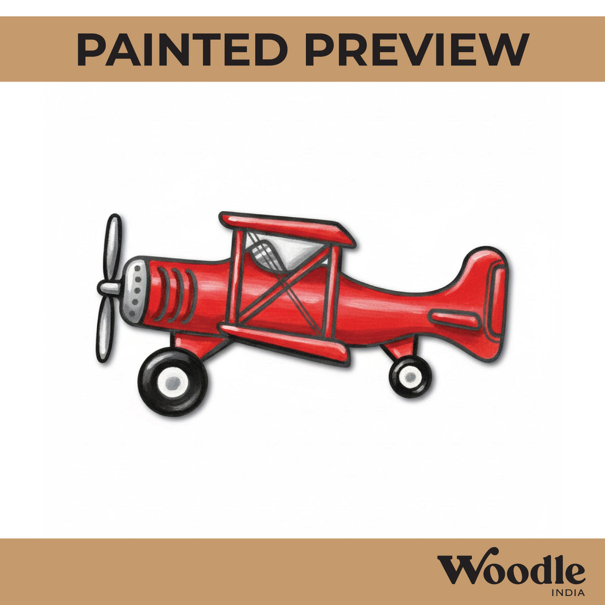 Aeroplane Pre Marked MDF Design 2