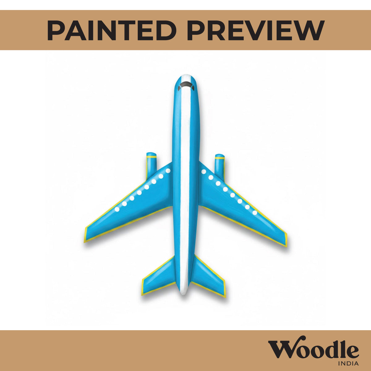 Aeroplane Pre Marked MDF Design 7