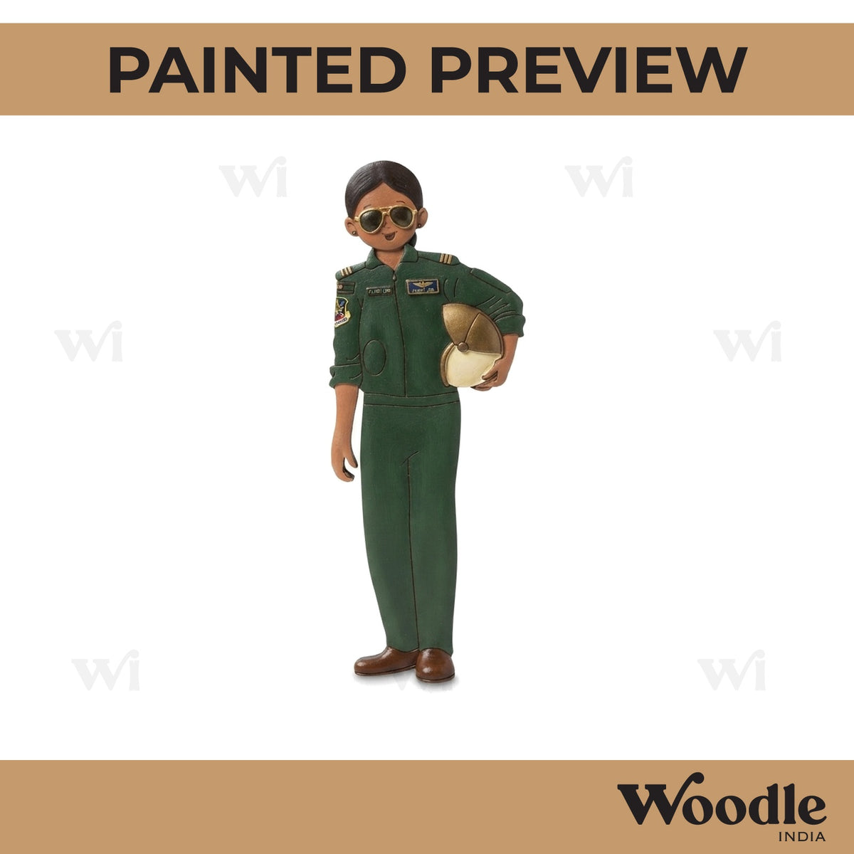 Air Force Pilot Pre Marked MDF Design 1