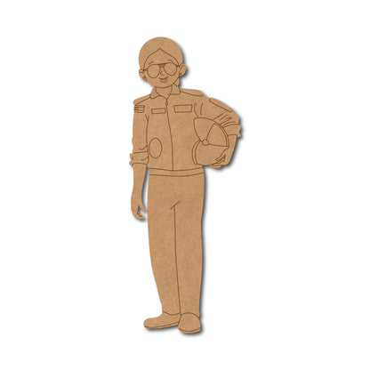 Air Force Pilot Pre Marked MDF Design 1