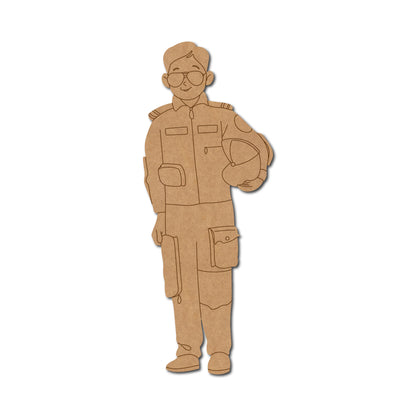 Air Force Pilot Pre Marked MDF Design 2