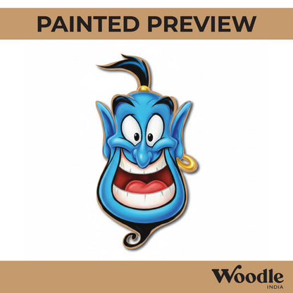 Aladdin Genie Pre Marked MDF Design 1