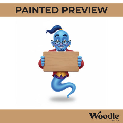 Aladdin Genie Pre Marked MDF Design 3