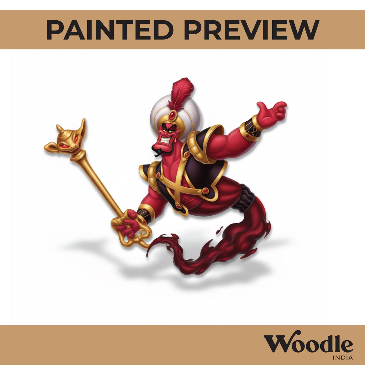 Aladdin Genie Pre Marked MDF Design 5
