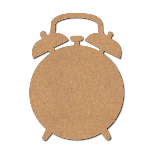 Alarm Clock Cutout MDF Design 1