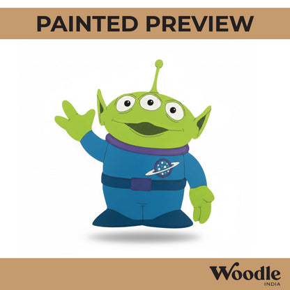 Alien Toy Story Pre Marked MDF Design 1
