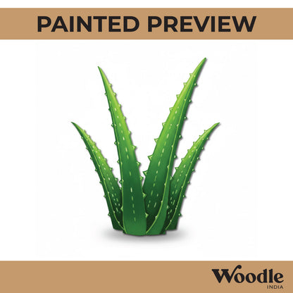 Aloe Vera Pre Marked MDF Design 1